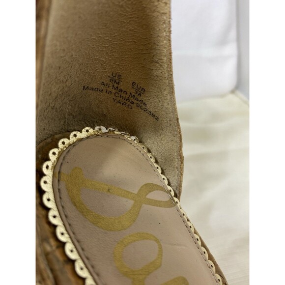 Sam Edelman Yaro Ankle Strap Sandals Size 8 - Picture 8 of 10